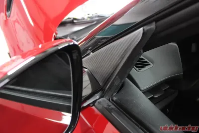 AMS Performance MKV Supra Anti-Wind Buffeting Kit Matte Carbon Toyota Supra MKV A90 2020-2024 - AMS.38.06.0002-2