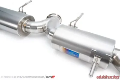AMS Performance Titanium 102mm Exhaust System Nissan GT-R R35 2009+ - ALP.07.05.0007-1