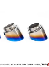 AMS Performance Titanium 102mm Exhaust System Nissan GT-R R35 2009+                                     - ALP.07.05.0007-1 - Image 6