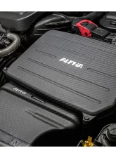 AMS Performance Alpha Mercedes-Benz 2.0L M133 AMG Carbon Fiber Cold Air Inlet Duct & Air Box Lid Mercedes-Benz A45 | CLA45 | GLA45 2013-2019                                     - ALP.19.08.0003-1 - Image 4