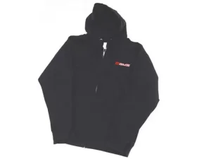 AMS Performance Logo Men's Black Full-Zip Hoodie - Medium