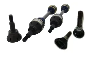 Driveshaft Shop 1000HP Rear Axle with 2pc Outer CV | 300M Differential Stubs Nissan GTR 2008-2014