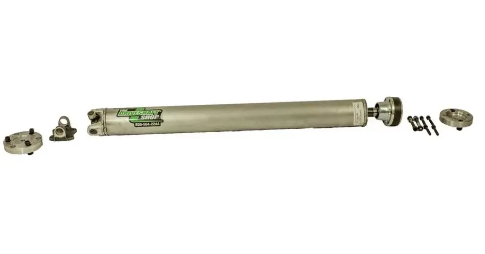 Driveshaft Shop 4-Inch Aluminum CV Driveshaft with Conversion Plates Toyota Supra 1993-1998 - 610028