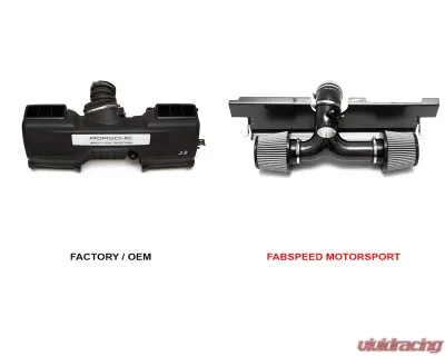 Fabspeed Carbon Fiber Competition Intake System Porsche 997.2 Carrera 2009-2012 - FS.POR.9972.COMPAI