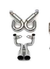 Fabspeed Supersport X-Pipe Exhaust Includes Sport Cats Lamborghini Murcielago LP640 2007-2010                                     - FS.LAM.MUR640.SSXSC - Image 7