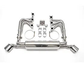 Fabspeed RSR Header Muffler Kit w/ Sport Cats & Deluxe Oval Style Tips Porsche 911 Carrera 1976-1989