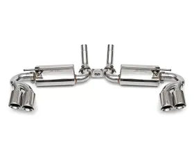 Fabspeed Maxflo Performance Exhaust System w/ Quad Style Polished Tips Porsche 955 Turbo | Turbo S 2002-2007