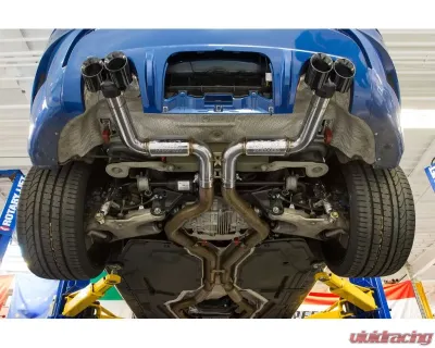 Fabspeed Supercup Exhaust System w/ Carbon Fiber Tips BMW X6M E71 2010-2014 - FS.BMW.E71.SCUPC