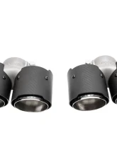 Fabspeed Supercup Exhaust System w/ Carbon Fiber Tips BMW X6M E71 2010-2014                                     - FS.BMW.E71.SCUPC - Image 4