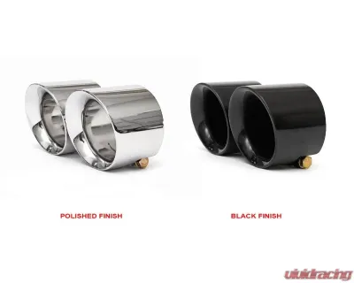 Fabspeed TrackTec Performance Package w/ Satin Black Tips Porsche 981 Boxster | Cayman w/ PSE 2.7L 2013-2016 - FS.POR.981.TTCPKGEB