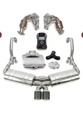 Fabspeed TrackTec Performance Package w/ Carbon FIber Tips Porsche 981 Boxster | Cayman 3.4L S/GTS 2013-2016                                     - FS.POR.981S.TTCPKGECVC - Image 9