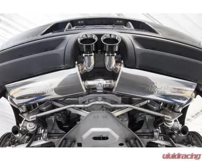 Fabspeed TrackTec Performance Package w/ Polished Stainless Tips Porsche 981 Boxster | Cayman w/ PSE 3.4L S/GTS 2013-2016 - FS.POR.981S.TTCPKGEP