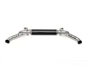 Fabspeed Carbon Fiber Supercup Exhaust System with Polished Chrome Tips Lamborghini Gallardo Superleggera 2004-2008