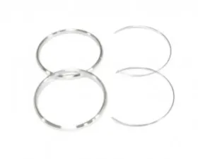 SSR Aluminum Hub Rings 79.5-72.6 BMW - Pair
