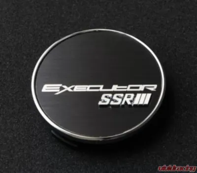 SSR Executor Centercap (Flat Black) - Each - PARTS324