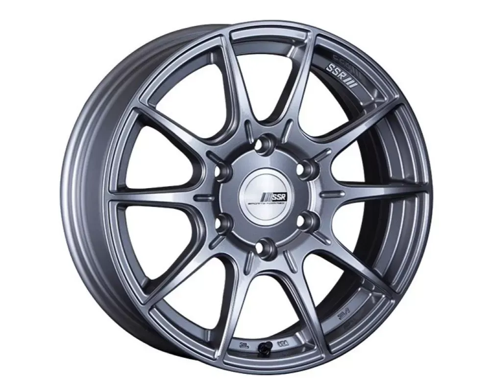 SSR Devide X01H Wheel 17x6.5 6x139.7 38mm Dark Silver - XD17650+3806ODK