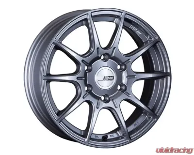 SSR Devide X01H Wheel 16x6.5 6x139.7 38mm Dark Silver - XD16650+3806ODK