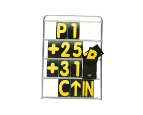 OMP Racing Pit Board | 4 Rows