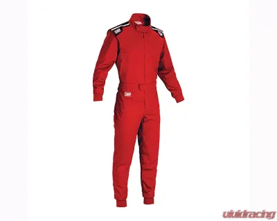 OMP Racing Summer One Layer Karting Suit Blue L - KA0-1719-A01-041-L