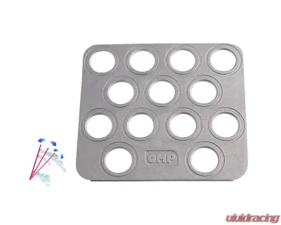 OMP Racing Co-Driver&#39s Footrest |Silver - OA0-1866-003
