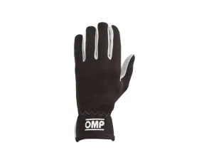 OMP Racing Black Rally Racing Gloves | L