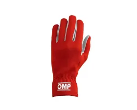 OMP Racing Red Rally Racing Gloves | L