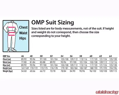 OMP Racing Summer One Layer Karting Suit Blue L - KA0-1719-A01-041-L