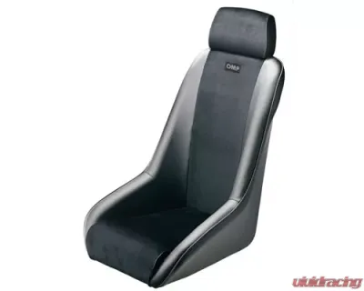 OMP Classic Tubular Classic Seat, Black - HA0-0737-B01-071
