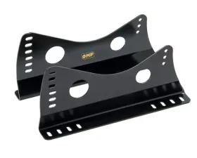 OMP Tall Steel Seat Bracket, Black