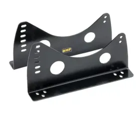 OMP Low Steel Seat Bracket, Black