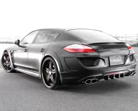 Wald International Black Bison Rear Fender Arch Set Porsche Panamera 10-13