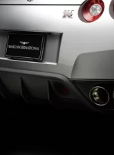 Wald International Black Bison Carbon Rear Diffuser Nissan GT-R R35 09-16                                     - GTR.RD.09 - Image 2