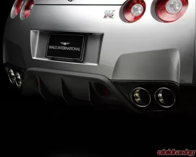 Wald International Black Bison Carbon Rear Diffuser Nissan GT-R R35 09-16 - GTR.RD.09