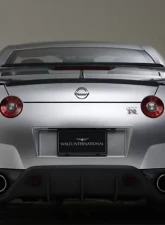 Wald International Black Bison Carbon Rear Diffuser Nissan GT-R R35 09-16                                     - GTR.RD.09 - Image 2