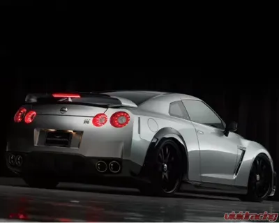 Wald International Black Bison FRP Rear Fender Arch Nissan GT-R R35 09-16 - GTR.OF.09