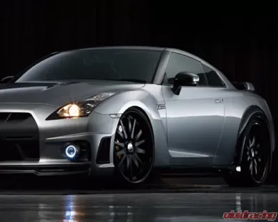 Wald International Black Bison FRP Rear Fender Arch Nissan GT-R R35 09-16 - GTR.OF.09