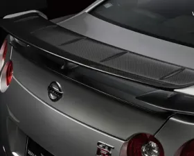 Wald International Black Bison Carbon Trunk Lip Nissan GT-R R35 2009-2021