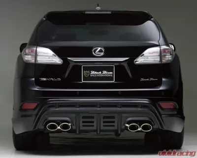 Wald International Black Bison Rear Diffuser Lexus RX350 10-12 - RX350.RD.10