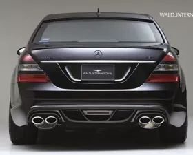 Wald International Black Bison Rear Bumper Mercedes S550 / S600 07-09
