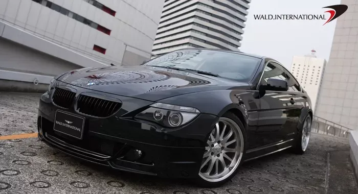WALD ヴァルド BMW 6シリーズ E63/64 フロントハーフスポイラー M\u0027sE63 E64 BMW 6シリーズ（クーペ／～07y） WALD