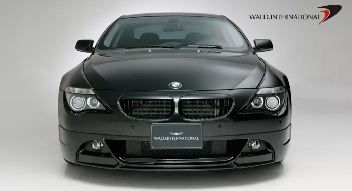 WALD ヴァルド BMW 6シリーズ E63/64 フロントハーフスポイラー M\u0027sE63 E64 BMW 6シリーズ（クーペ／～07y） WALD
