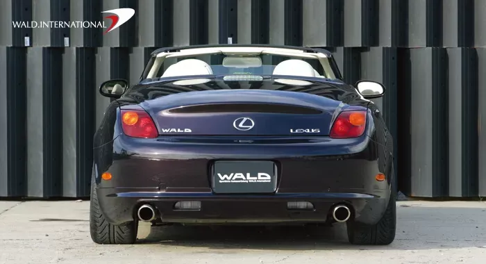 Wald International Executive Rear Bumper Apron Lexus SC430 02-05 - SC430.RL.02