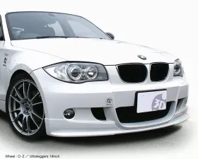 3D Design Urethane Front Lip Spoiler BMW 1 Series E87 M-Sport 2005-2011