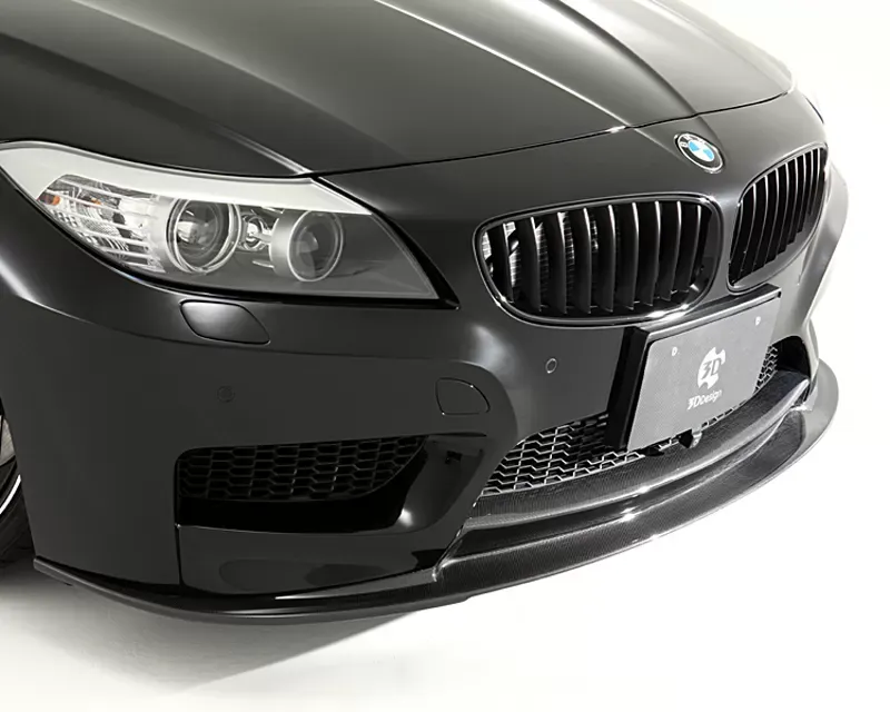 3D Design Carbon Fiber Front Lip Spoiler - 3101-18921