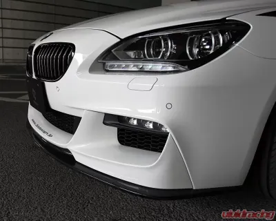 3D Design Carbon Fiber And Urethane Front Lip Spoiler - 3101-20611