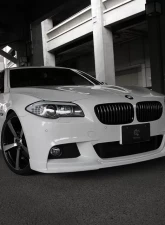 3D Design Urethane Front Lip Spoiler BMW 5 Series F10| F11 M Sport 2011-2016                                     - 3101-21021 - Image 2