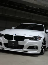 3D Design Urethane Front Lip Spoiler BMW 3 Series F30| F31 M Sport 2012-2018                                     - 3101-23021 - Image 5