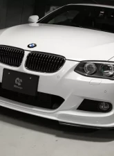 3D Design Carbon Fiber Front Under Splitter BMW 3 Series E92 | E93 M Sport 2006-2011                                     - 3102-19222 - Image 2