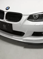 3D Design Carbon Fiber Front Under Splitter BMW 3 Series E92 | E93 M Sport 2006-2011                                     - 3102-19222 - Image 3