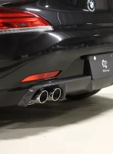 3D Design Quad Carbon Fiber Rear Diffuser BMW Z4 E89 35i 2010-2015                                     - 3108-18921 - Image 2